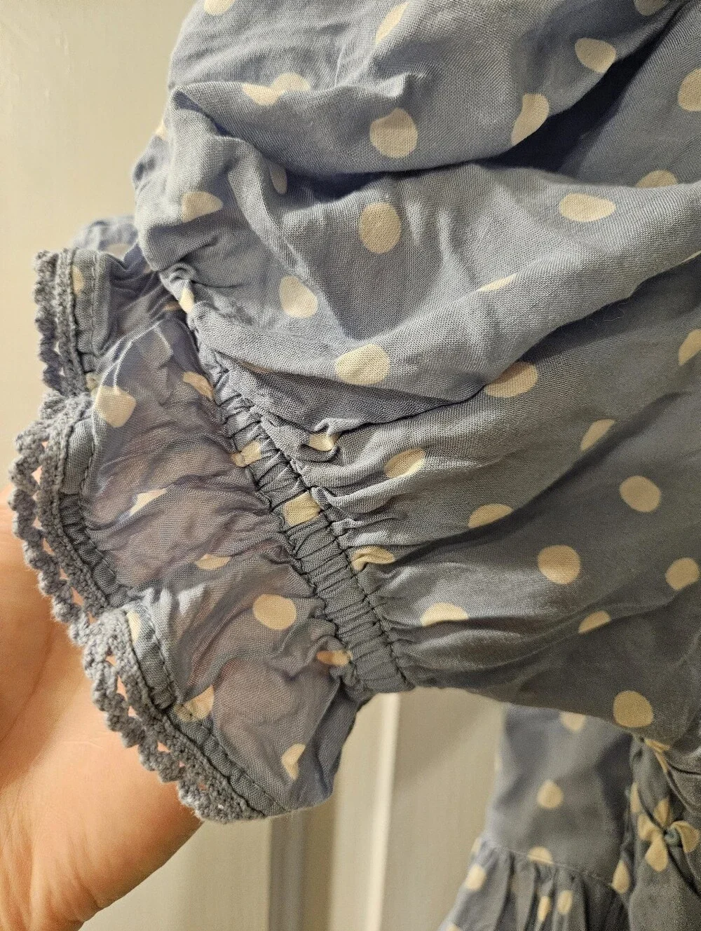 Free People Daisy Dots Mini Dress